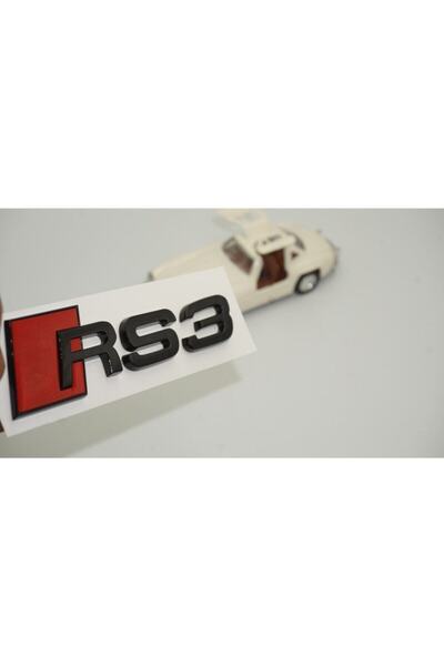 Audi S3 Dk Tuning Audi Rs3 - شعار نص ثلاثي الأبعاد 3m، كروم ABS للأمتعة