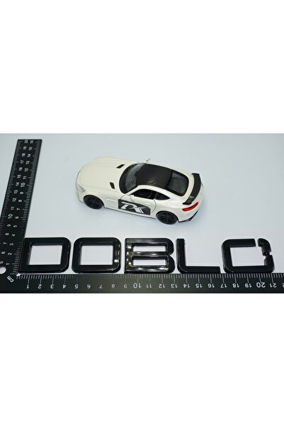 DK Tuning Fiat Doblo Yeni Nesil Bagaj Siyah Abs 3m 3d Yazı Logo Amblem