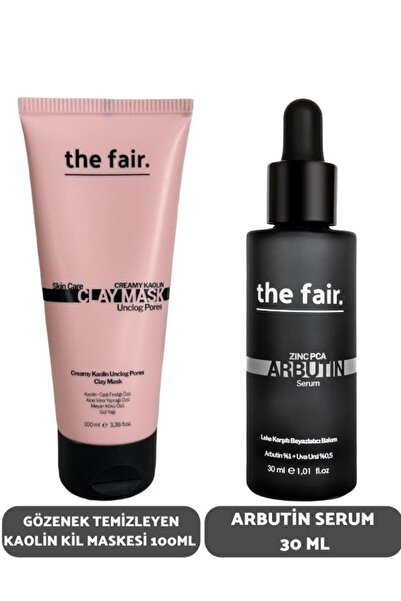 the fair. the fair. Gözenek Temizleyen Kaolin Kil Maskesi 100 ml ve Arbutin S...