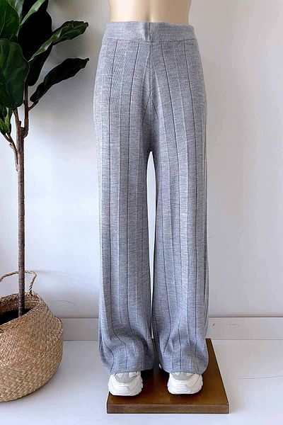Ka Hijab Way Tricotheture Trousers - Gray
