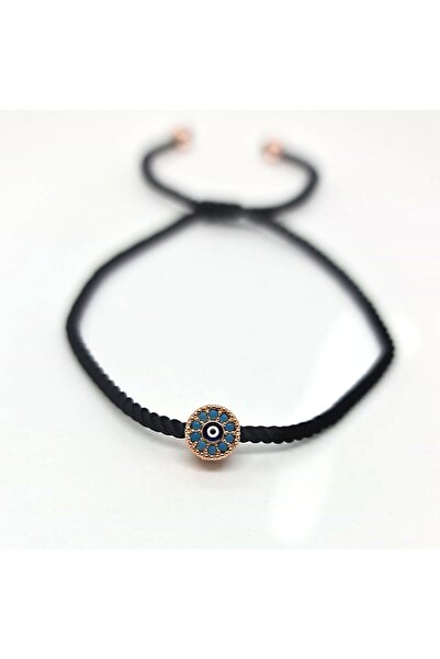 Pag accessories Makrome Burgu Ip Nazar Zirkon Bileklik