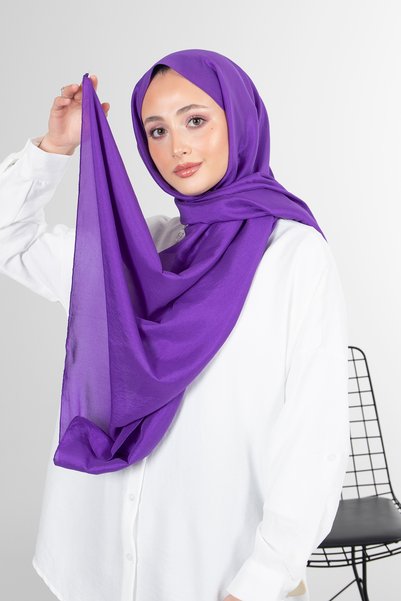 HAREM SCARF Şal Brisa Vual - Mov