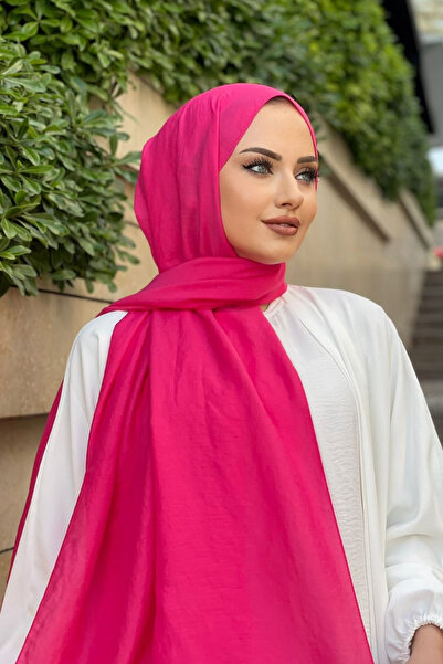 HAREM SCARF Amor Light Fuchsia Shawl