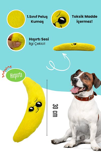 Havhav Dog Toy Set 3 Pieces Plush Dog Toy Apple Banana And Carrot Themed Dog Toys With Sounds