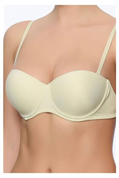 Pierre Cardin Γυναικείο σουτιέν Ecru 6025 Carine Underwire Strapless Supported