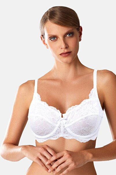 Pierre Cardin Ekonomické balení 2 ks Black-ecru 7023 Kostice Minimizer Lace Plus Size Unpadded Bra Set