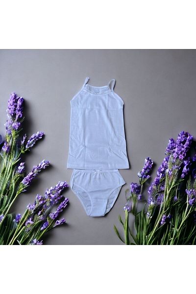 BATU GİYİM Girl's Underwear Undershirt Set
