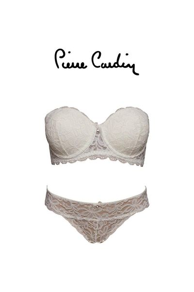 Pierre Cardin Γυναικείο Σετ σουτιέν Ecru 4616 Daisi Underwire Supported Strapless