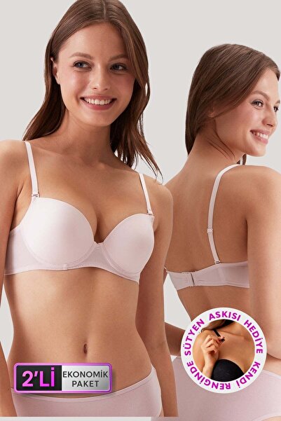 Pierre Cardin Pachet de 2 Set de micro sutien economic cu sârmă Milan 6205