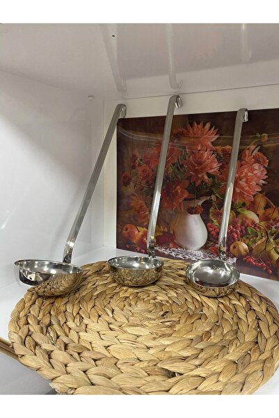 FAYA HOME YİĞİTSAN Endüstriyel Paslanmaz Çelik Kepçe seti Lokanta Sanayi Tipi...