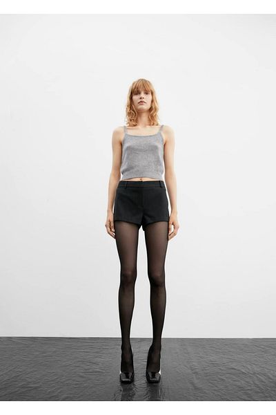 MANGO Woman Cashmere Strap Blouse