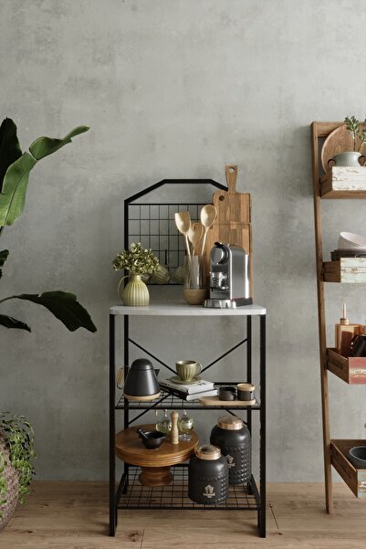 TOPRAK E-TİCARET Kahve Köşesi Bar Bango Dekoratif Bar Masa