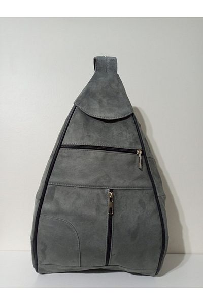 atter Genuine Leather Women's Suede Backpack