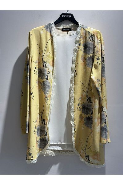FUAT GÜRSEN Set dublu cu model floral