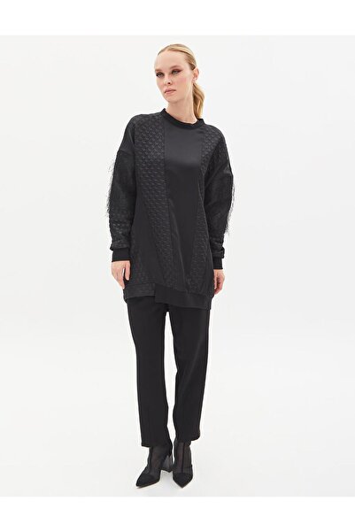 Kayra Φούτερ με υφή με λεπτομέρεια φούντας