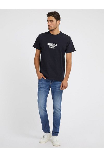 Guess Tricou Slim Fit pentru bărbați Ss Cn
