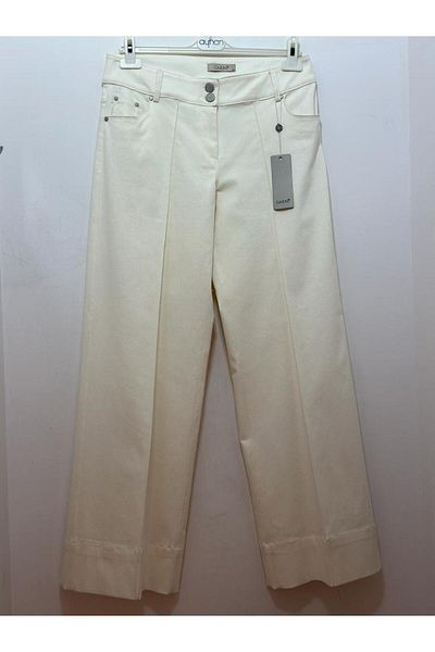 GARNİ Ready Belt Wide Cut Stitching Stitching Trousers