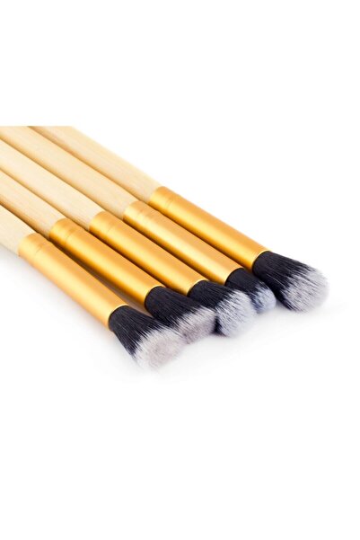 SİSA Cosmetics Profesionalna Bambus ručka 5 kom četkica za šminku (1448)