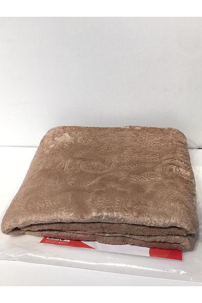 Padişah PADCHAH PATTERNED BROWN DOUBLE PERSONAL BLANKET