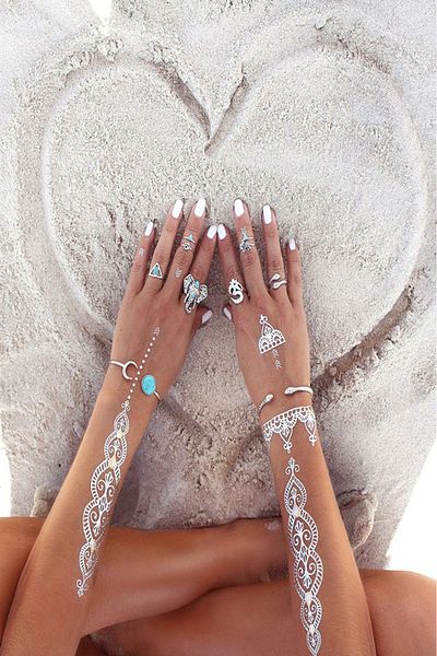 Rednose 8 Piece Ring Set