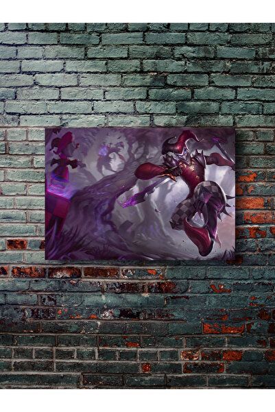 ZNC Shaco  - Gaming Posterleri, Özel Tasarım Kağıt Poster