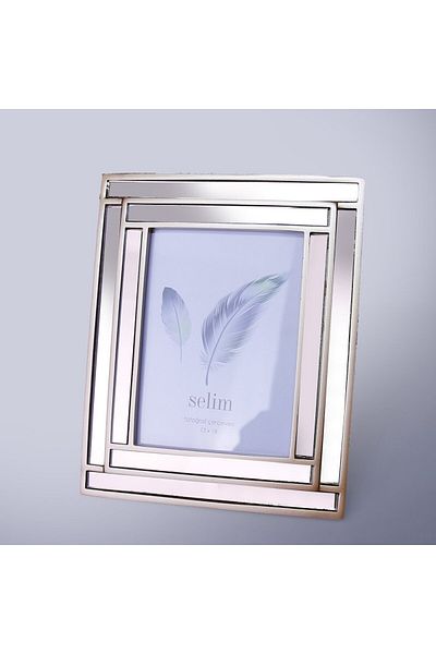 Selim 13x18 Lara Mirrored Frame Mink