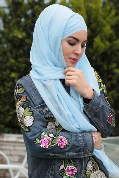 tessetür Bone diyarı Şal cu trei dungi Ready Wrap Baby Blue