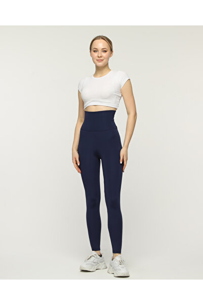 THEMACE ΣΚΟΥΡΟ ΜΠΛΕ Γυναικείο Κολάν Σύσφιξης Κορσέ με Εξαιρετικά Ψηλή Μέση κα...