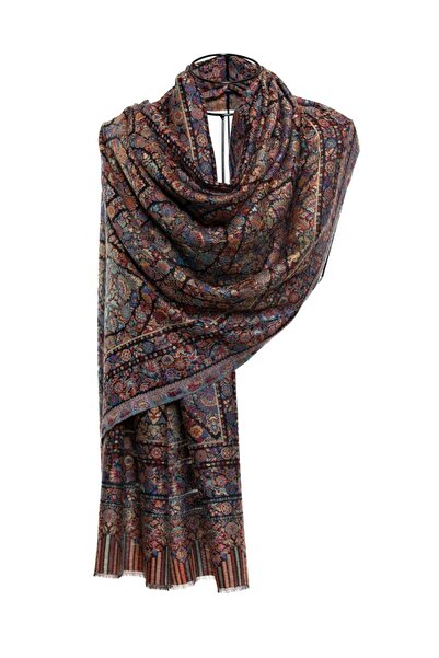 CASHMERE AND SİLK MAWLANA Cashmere Silk Poodle Shawl