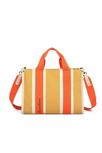 BARCELONA 21K Barcelona Exclusive Kanvas Kumaş Kadın Omuz Çantası 1311