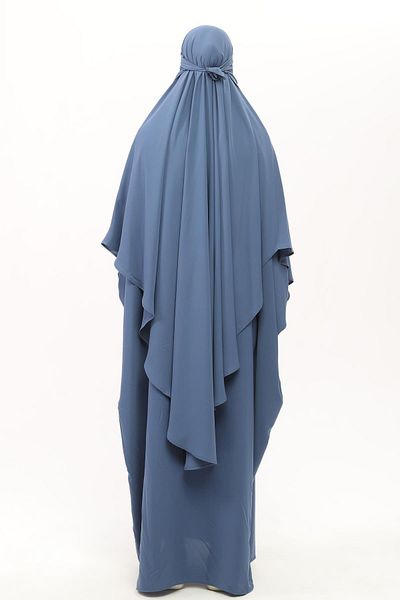 Altobeh Sultanbaş Nikaplı Σεντόνι Cilbab Khimar Abaya Βραχίονας ελαστικός γιακάς δικαστή με πέπλο Ferace Medina Silk