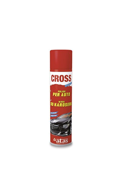 İtalyan ATAS Cross Krem Wax Hızlı Cila 400ml Boyayı Korur Ve Parlatır