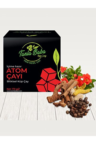 TanlaBaba Atom Bitki Çayı 170 Gr Doğal Bitkisel Glutensiz Laktozsuz Vegan