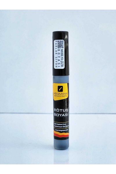HEİGMANN Matte Black Furniture Table Chair Coffee Table Scratch Repair Concealer Retouch Touch Up Pen Paint