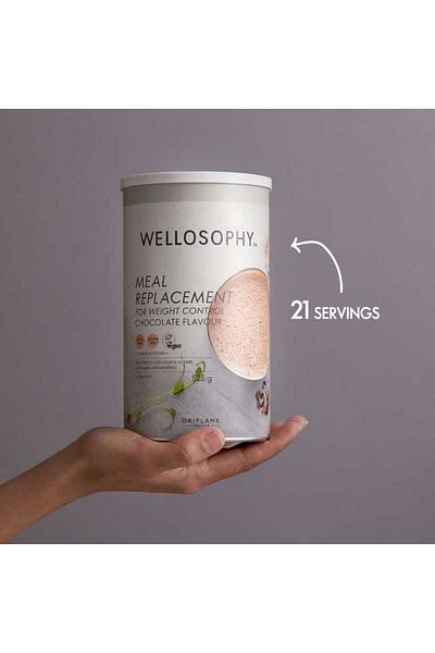 Oriflame Wellosophy Chocolate Flavored Food Drink Powder - Food Replacement