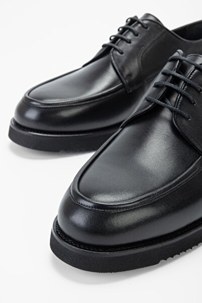 Valmenti Черни мъжки мокасини от естествена кожа