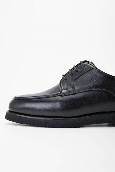 Valmenti Черни мъжки мокасини от естествена кожа