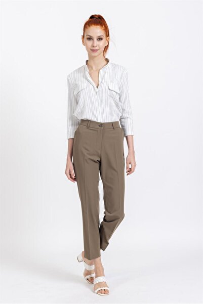 Villager&Son Vs Yandan Cepli Kumaş Pantolon 22y-027 Sarı