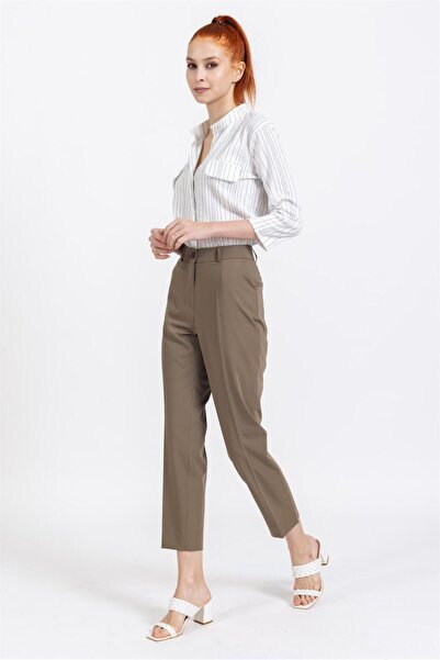 Villager&Son Vs Yandan Cepli Kumaş Pantolon 22y-027 Sarı