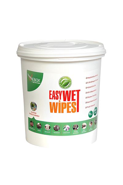 VEBOX Bucket Wet Wipes Eco (300 Pieces)