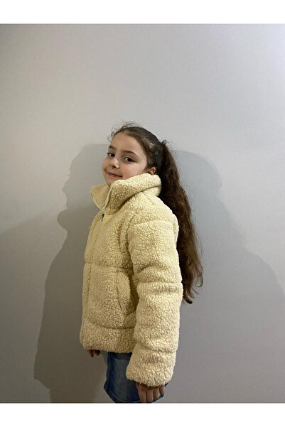 MEGOMEL Κοριτσίστικο βελούδινο πουπουλένιο παλτό