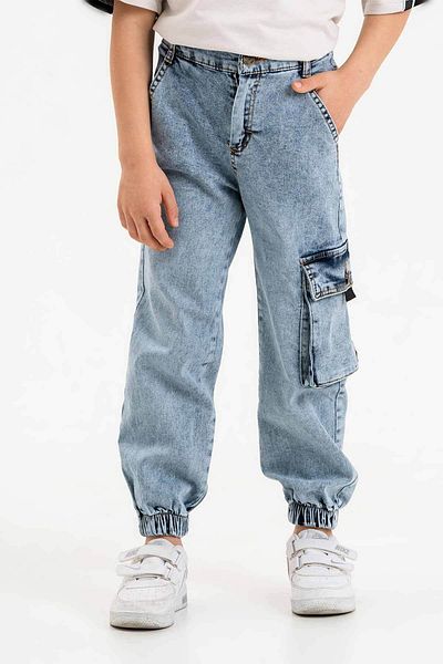 Gold Class Kidswear Boy's Jogger Cargo Pocket Jeans Trousers
