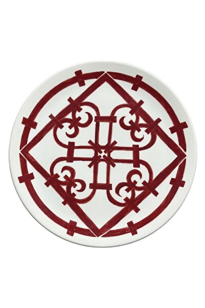 Hatice Koçanci Hermes 30 cm el yapımı dekoratif tabak