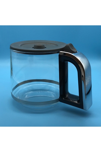 Karaca إبريق شاي زجاجي من CAYSEVER Robotea Chrome - قطع غيار صديقة للخيول في المنزل