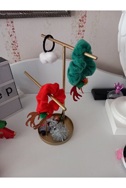 ZEYDADA 2-Piece Gold Suit Stand - Plain Design