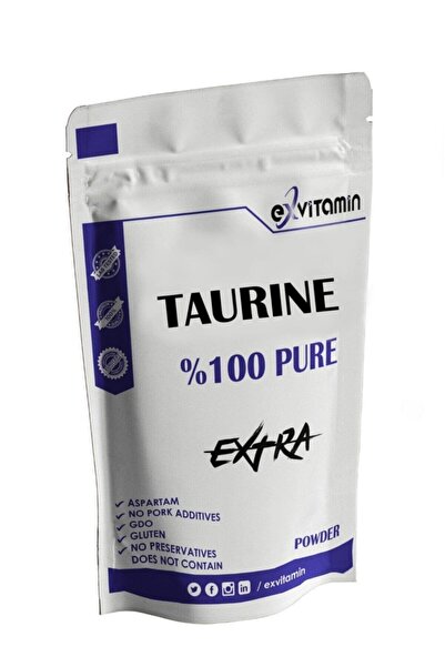 exvitamin Taurin Powder Toz Taurin 500 Gr