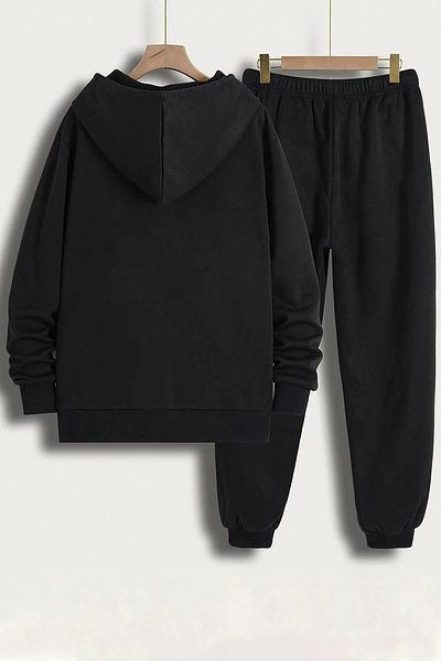AMMA Children's Bape Hooded Bottom-Top Set Cotton Sweatshirt Tracksuit Set