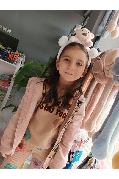 EyER Shoping Coroană de pluș cu figurină de ursuleț