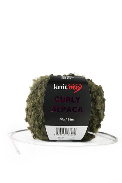 knitme خيط الحياكة اليدوية Knit Me Curly Alpaca (KC06)