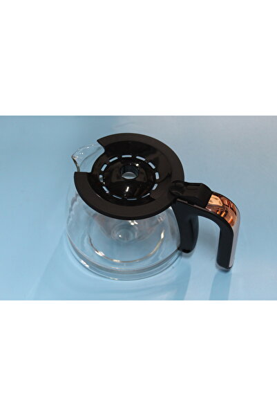 Karaca MEMORY PLUS 2 في 1 إبريق شاي زجاجي بمقبض نحاسي للأجهزة المنزلية قطعة احتياطية صديقة